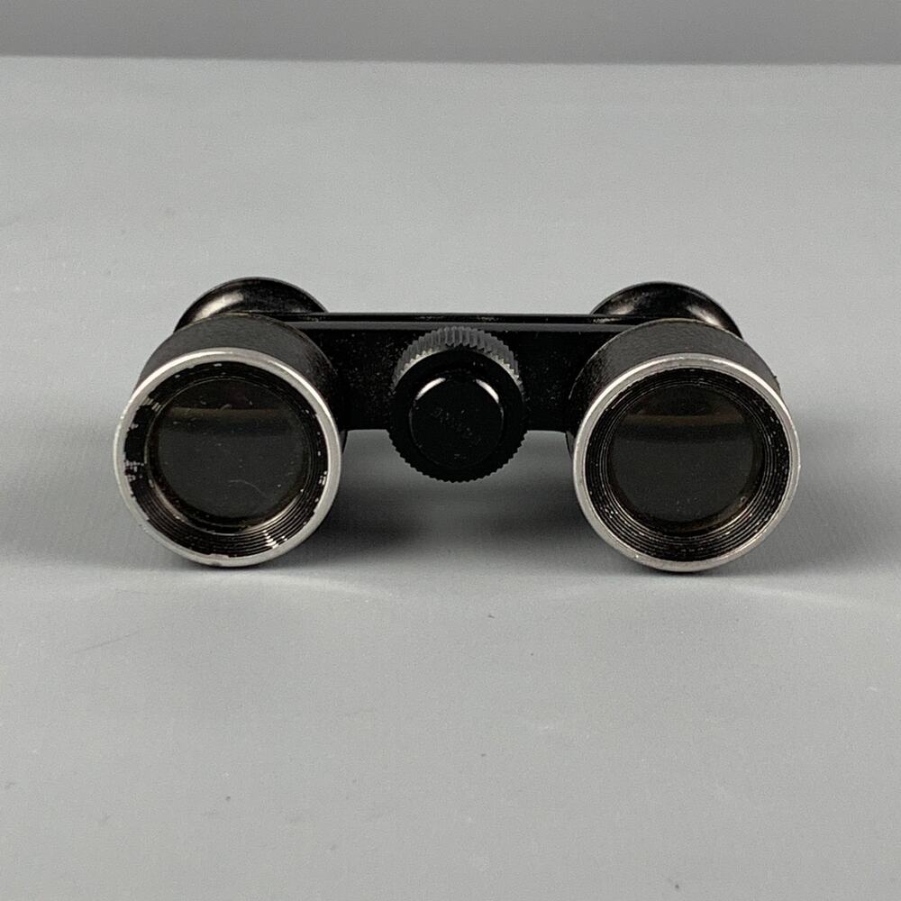 BELLEVUE PARIS Black Metal Vintage Opera Glasses - Picture 3 of 5